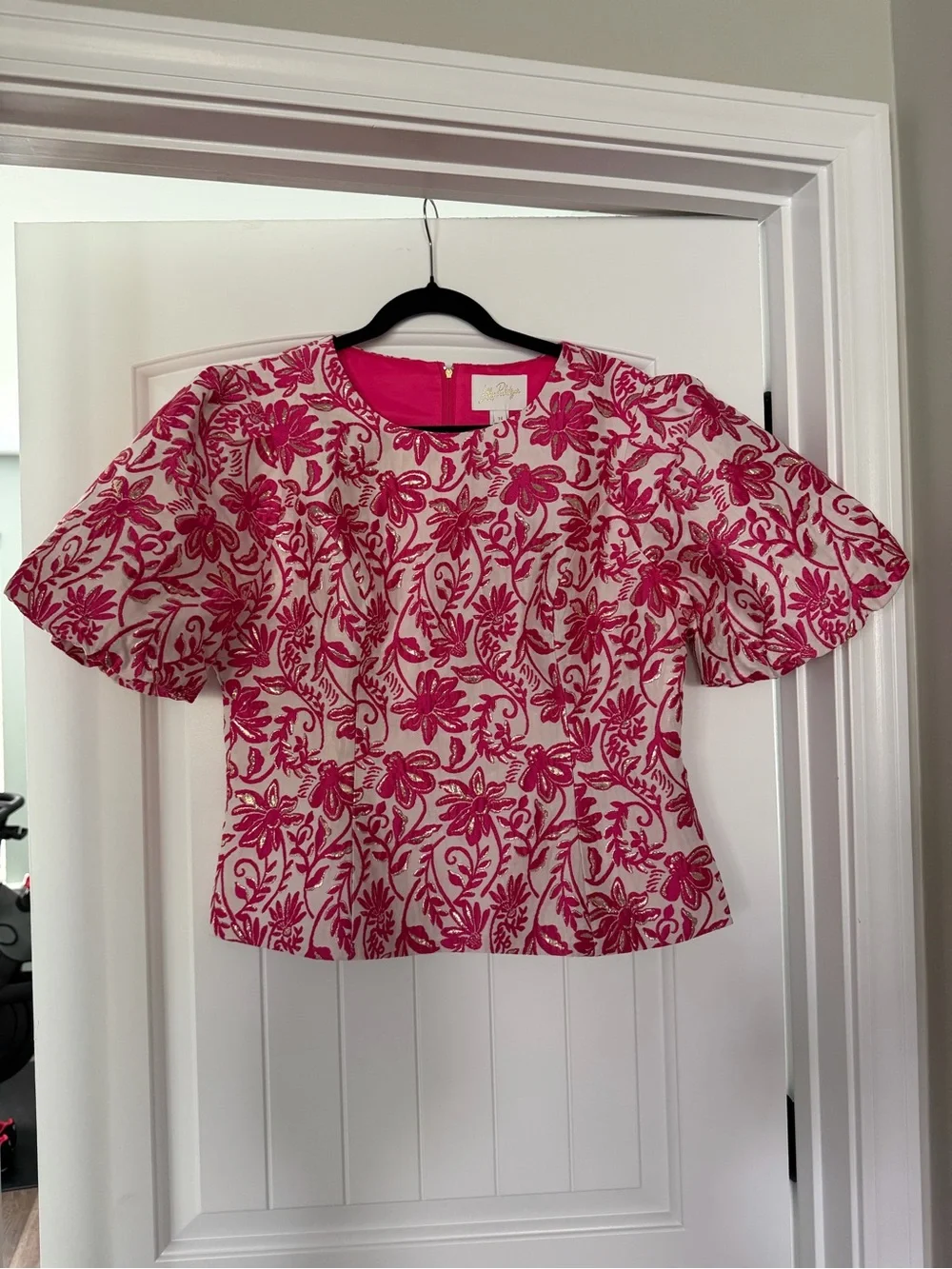 NWT Lilly Pulitzer Medora Jacquard Top in size 14 - original retail $198!